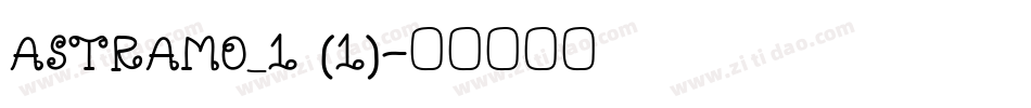 ASTRAMO_1 (1)字体转换